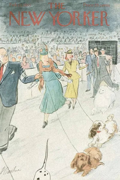 Постер с обложкой The New Yorker 12.02.1955