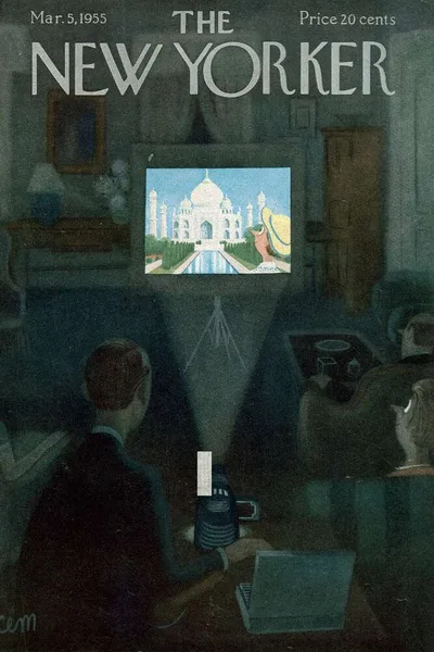 Постер с обложкой The New Yorker 05.03.1955