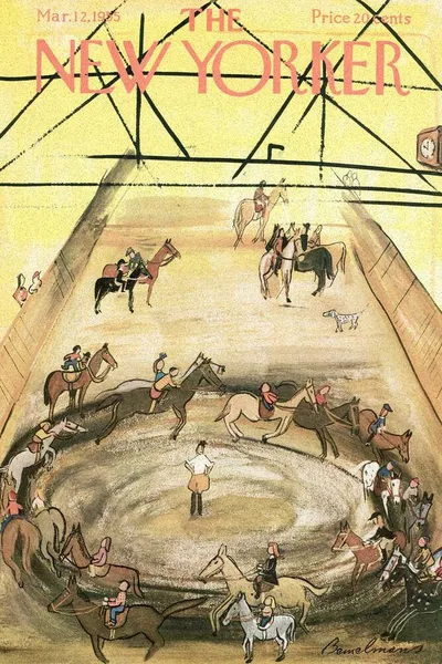 Постер с обложкой The New Yorker 12.03.1955