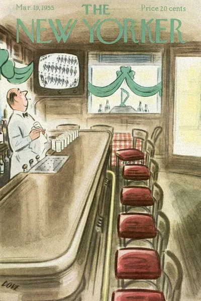 Постер с обложкой The New Yorker 19.03.1955