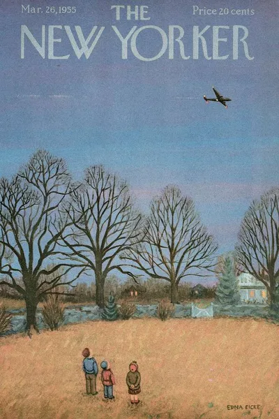Постер с обложкой The New Yorker 26.03.1955