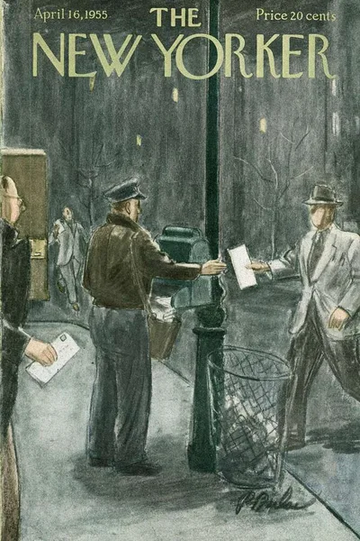Постер с обложкой The New Yorker 16.04.1955