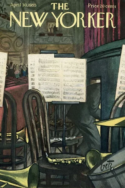 Постер с обложкой The New Yorker 30.04.1955