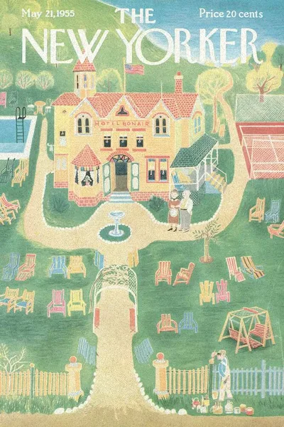 Постер с обложкой The New Yorker 21.05.1955