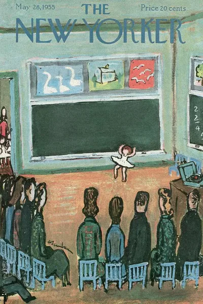 Постер с обложкой The New Yorker 28.05.1955