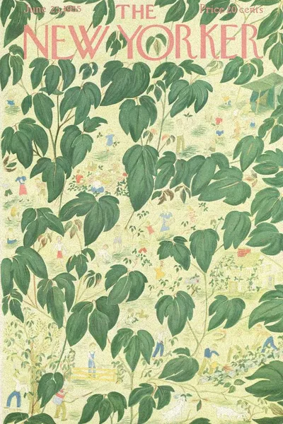Постер с обложкой The New Yorker 25.06.1955