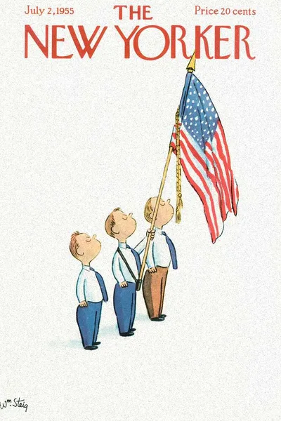 Постер с обложкой The New Yorker 02.07.1955