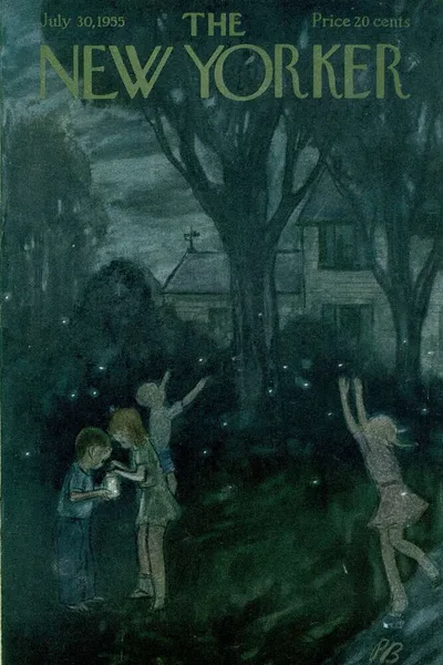 Постер с обложкой The New Yorker 30.07.1955