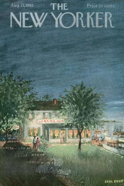 Постер с обложкой The New Yorker 13.08.1955