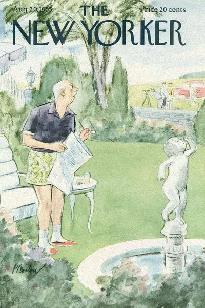 Постер с обложкой The New Yorker 20.08.1955
