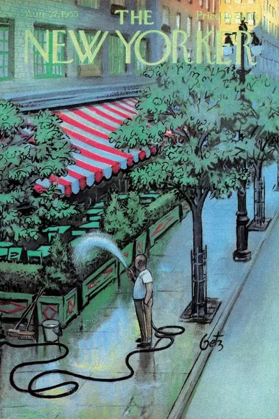 Постер с обложкой The New Yorker 27.08.1955