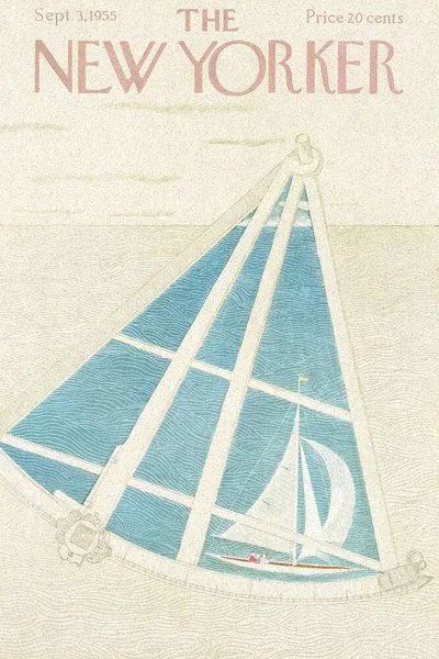 Постер с обложкой The New Yorker 03.09.1955
