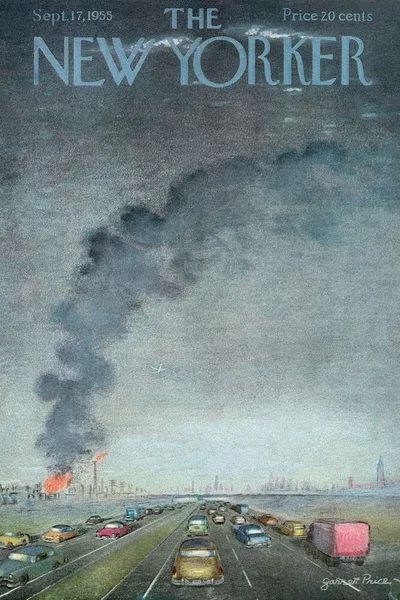 Постер с обложкой The New Yorker 17.09.1955