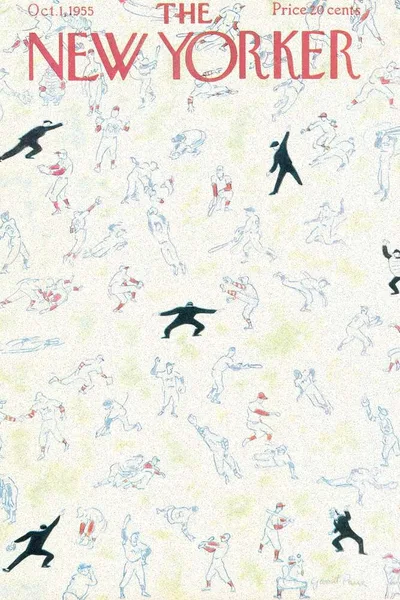 Постер с обложкой The New Yorker 01.10.1955
