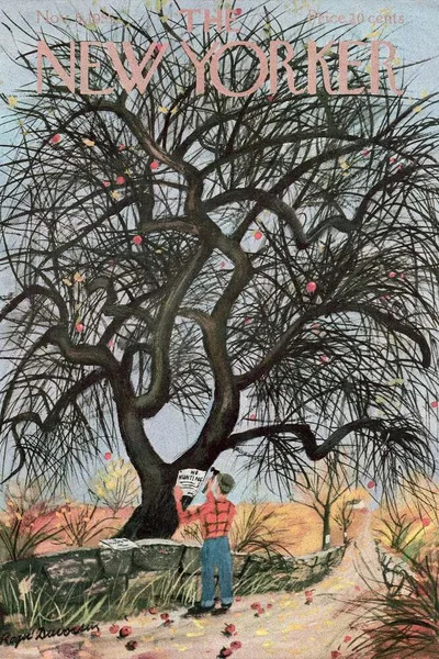 Постер с обложкой The New Yorker 05.11.1955