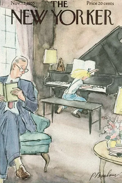 Постер с обложкой The New Yorker 12.11.1955