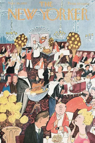 Постер с обложкой The New Yorker 26.11.1955