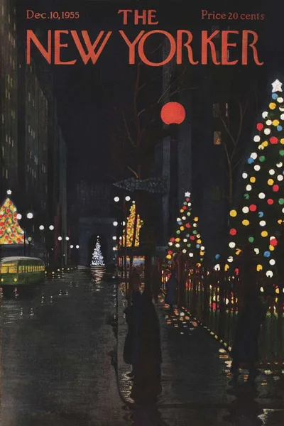 Постер с обложкой The New Yorker 10.12.1955
