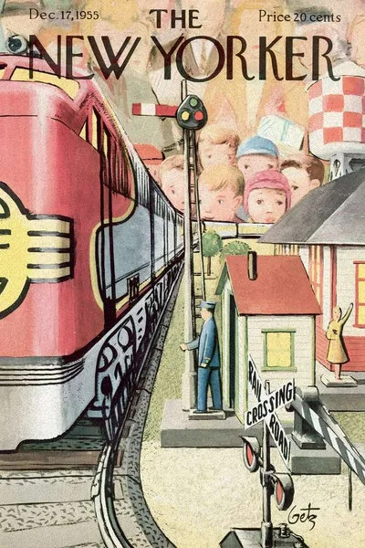 Постер с обложкой The New Yorker 17.12.1955