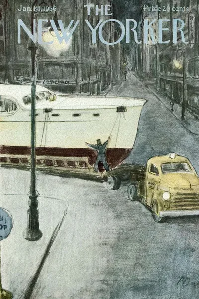 Постер с обложкой The New Yorker 14.01.1956