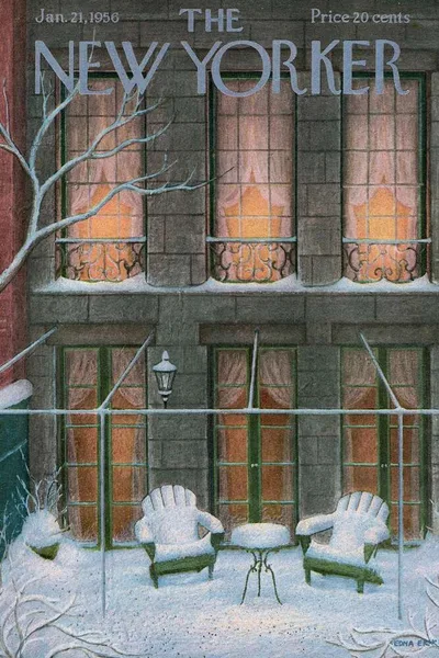 Постер с обложкой The New Yorker 21.01.1956