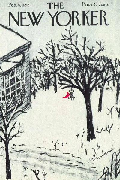 Постер с обложкой The New Yorker 04.02.1956