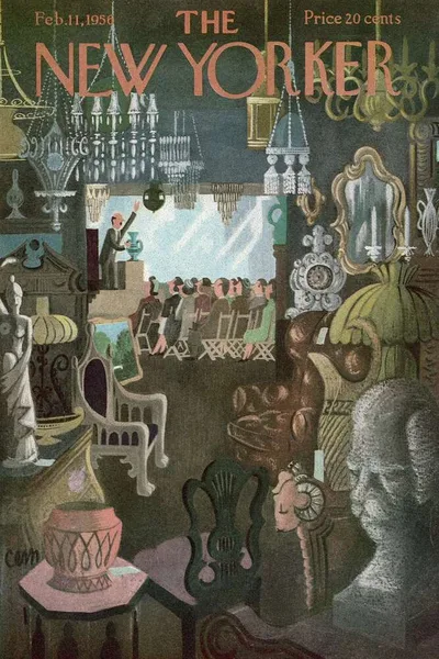 Постер с обложкой The New Yorker 11.02.1956