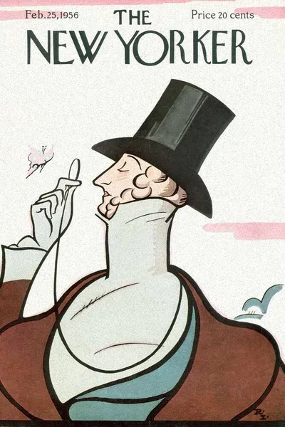 Постер с обложкой The New Yorker 25.02.1956