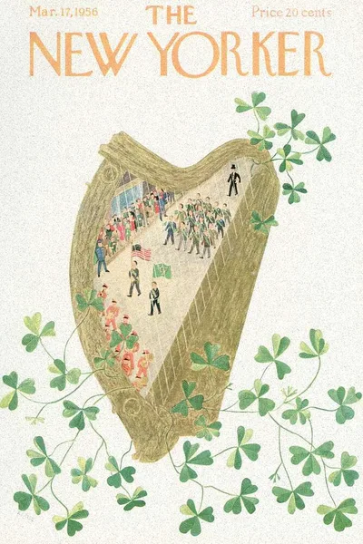 Постер с обложкой The New Yorker 17.03.1956