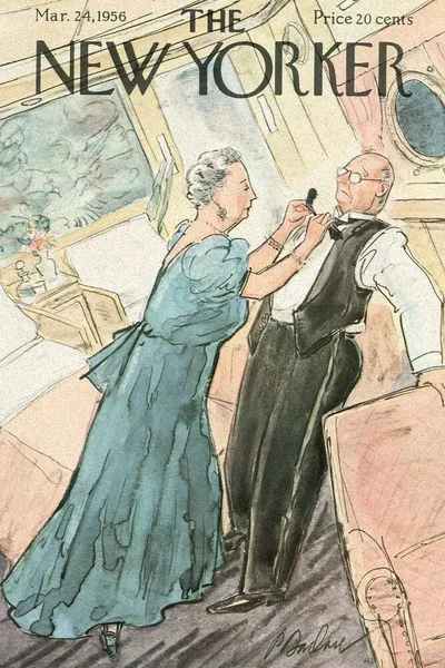 Постер с обложкой The New Yorker 24.03.1956
