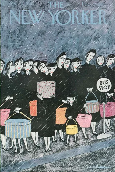 Постер с обложкой The New Yorker 31.03.1956