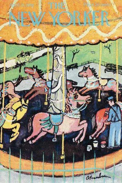 Постер с обложкой The New Yorker 21.04.1956