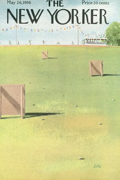 Постер с обложкой The New Yorker 26.05.1956