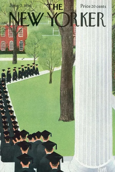 Постер с обложкой The New Yorker 02.06.1956