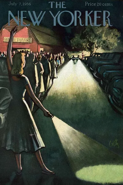 Постер с обложкой The New Yorker 07.07.1956