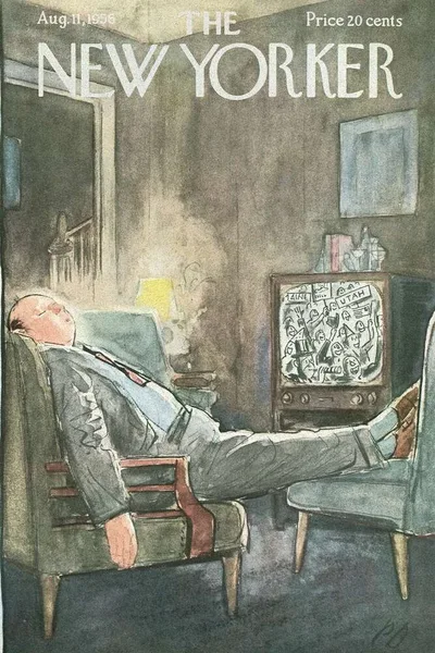 Постер с обложкой The New Yorker 11.08.1956