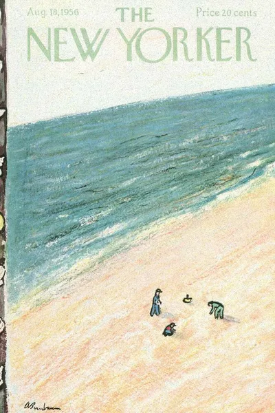 Постер с обложкой The New Yorker 18.08.1956