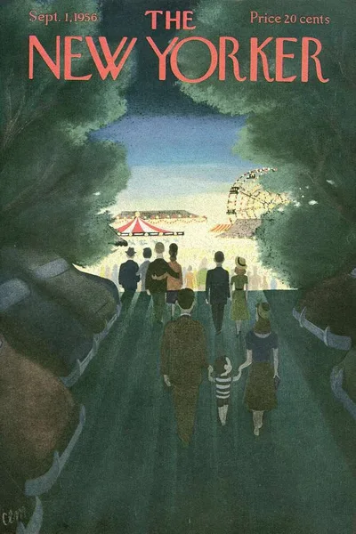 Постер с обложкой The New Yorker 01.09.1956