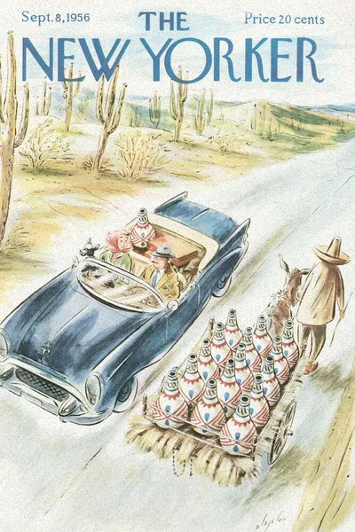 Постер с обложкой The New Yorker 08.09.1956