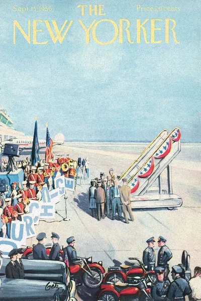Постер с обложкой The New Yorker 15.09.1956