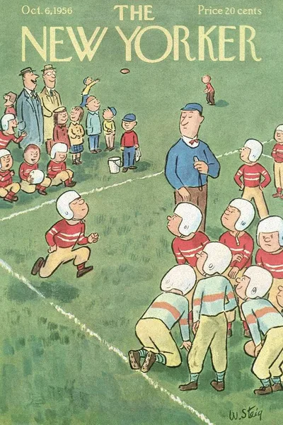 Постер с обложкой The New Yorker 06.10.1956
