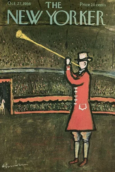 Постер с обложкой The New Yorker 27.10.1956