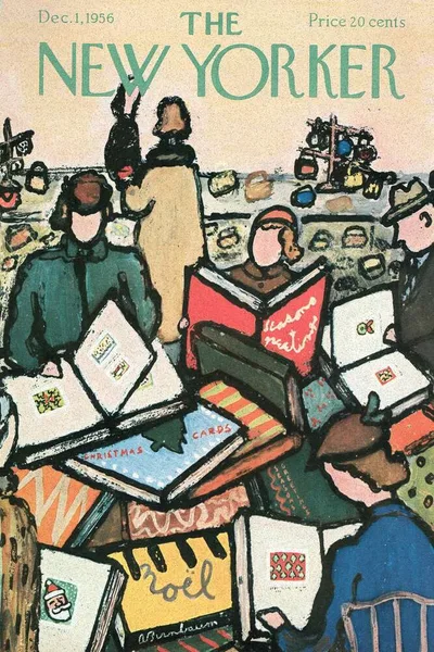 Постер с обложкой The New Yorker 01.12.1956