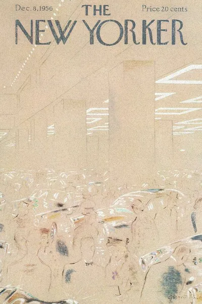 Постер с обложкой The New Yorker 08.12.1956