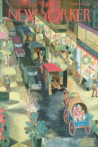 Постер с обложкой The New Yorker 15.12.1956