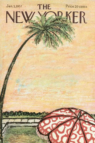 Постер с обложкой The New Yorker 05.01.1957