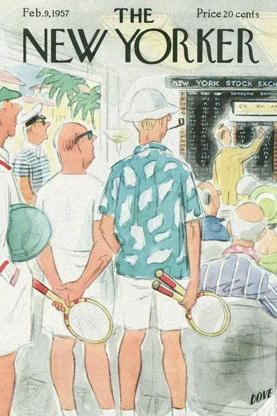 Постер с обложкой The New Yorker 09.02.1957