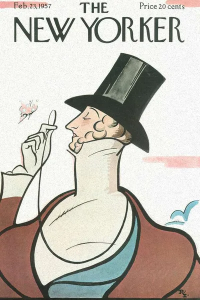 Постер с обложкой The New Yorker 23.02.1957