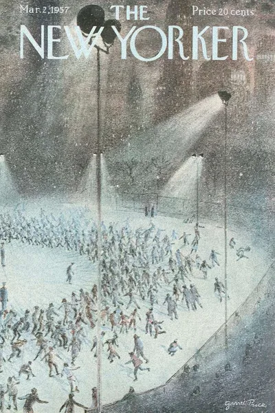 Постер с обложкой The New Yorker 02.03.1957