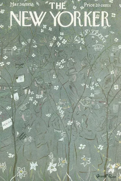 Постер с обложкой The New Yorker 30.03.1957